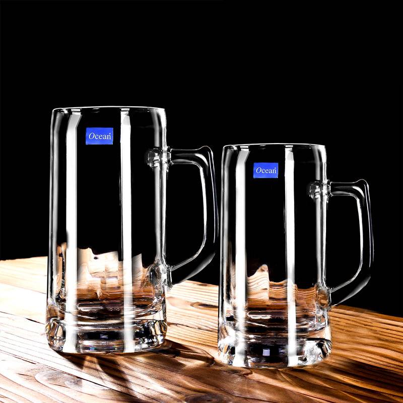 (Set Of 6) Ocean Munich High Quality Beer Mug Glass, 355ml